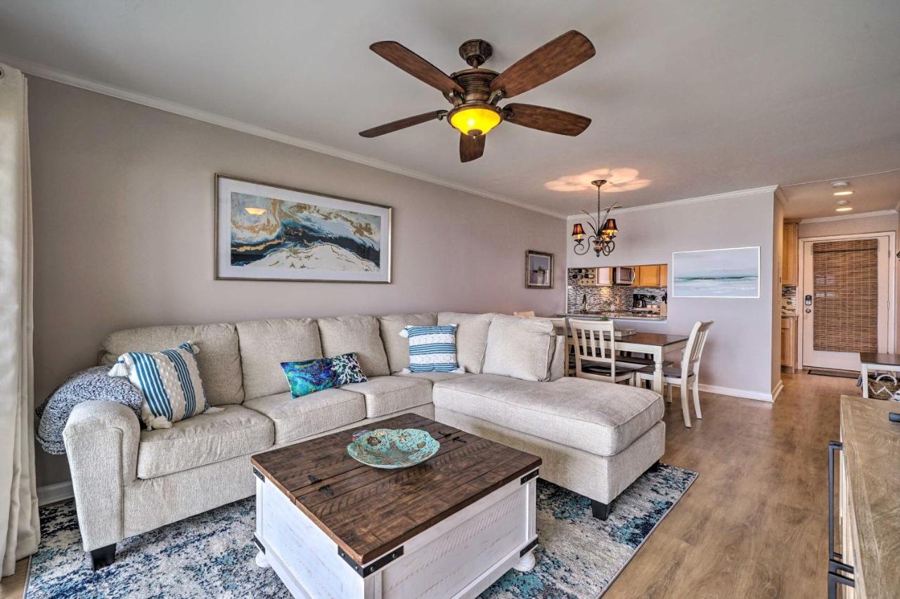 Beachfront Condo With Unobstructed Ocean Views! Остров Оук Экстерьер фото